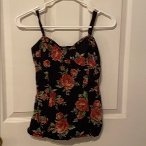 Rose tank top